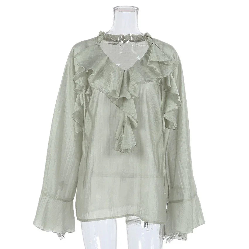 French Women's Versatile Commuting Top - Gizmo Galaxy