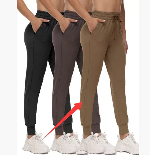 Women's High Waist Leisure Tappered Yoga Pants - Gizmo Galaxy