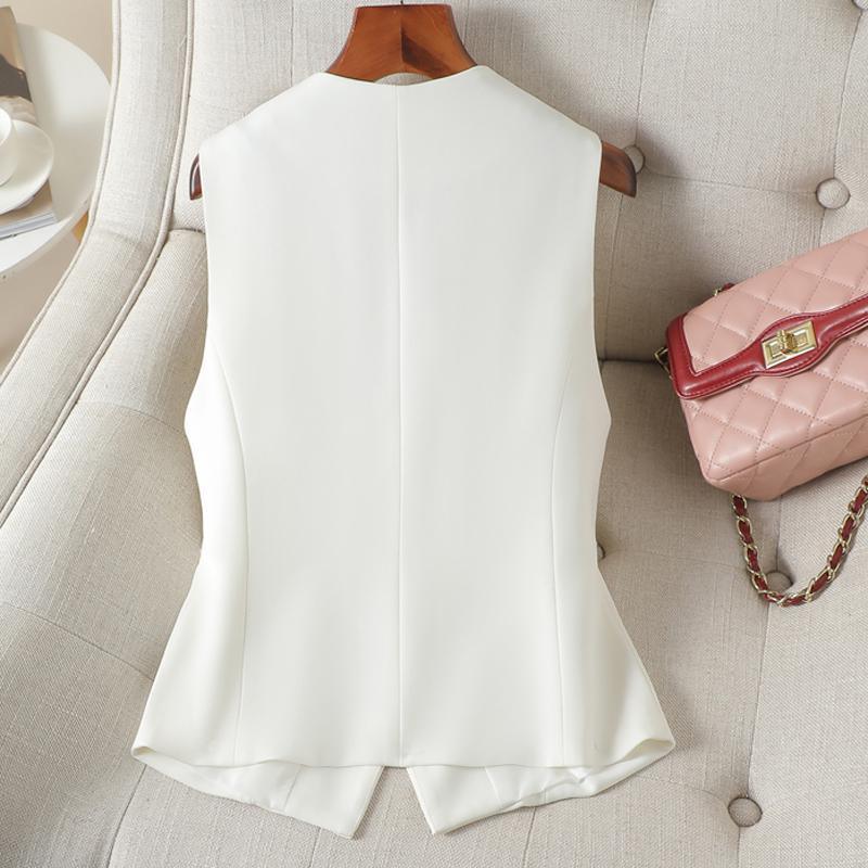 Fashion Design Sense Wild Vest Slimming Workplace Vest - Gizmo Galaxy