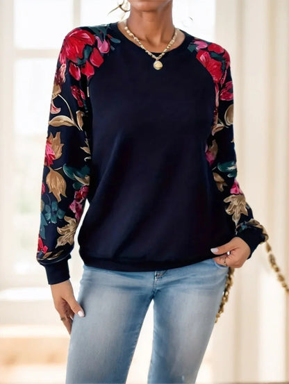 Ladies' Long-sleeved Flower-shaped Top - Gizmo Galaxy