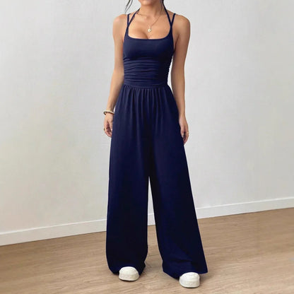 Casual And Comfortable Travel Vacation Daily Wear Spring And Autumn Jumpsuit - Gizmo Galaxy