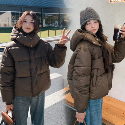 Fashion Casual Thickening Warm College Style Female - Gizmo Galaxy