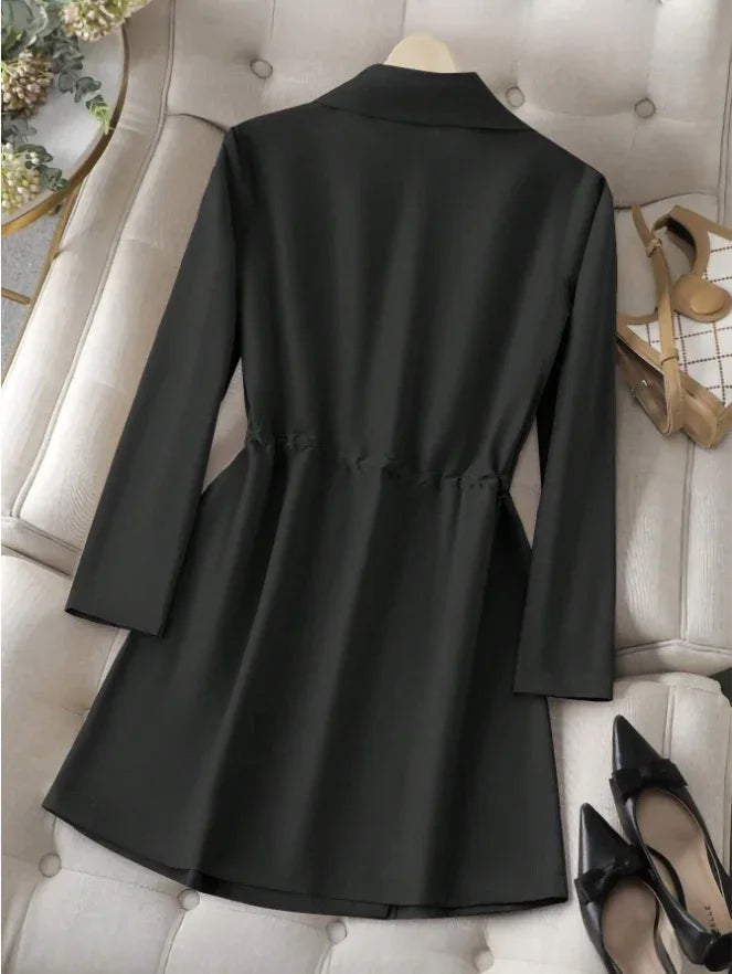 Women's Windbreaker With Drawstring Waist - Gizmo Galaxy