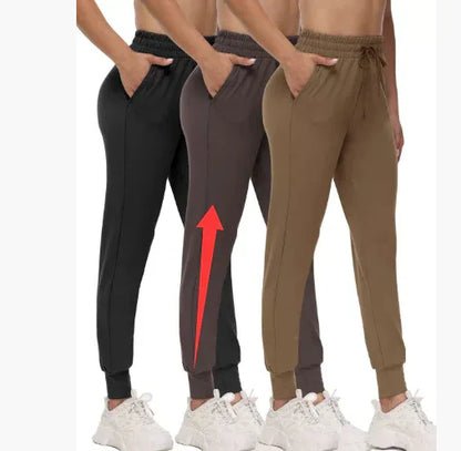 Women's High Waist Leisure Tappered Yoga Pants - Gizmo Galaxy