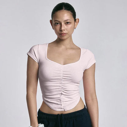Women's Polyester Short Sleeved T-shirt - Gizmo Galaxy