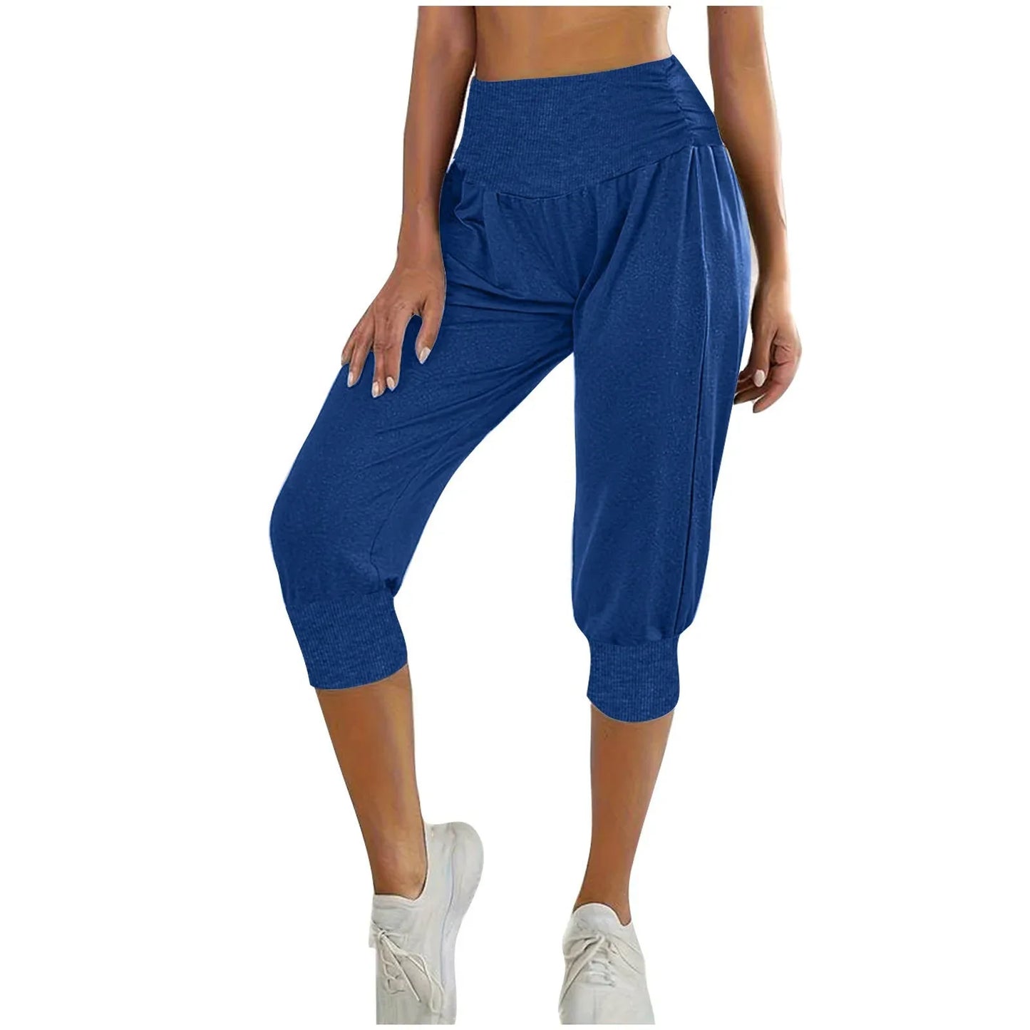 Women's Home Casual Pants High Waist Temperament Ankle-tied Harem Pants - Gizmo Galaxy