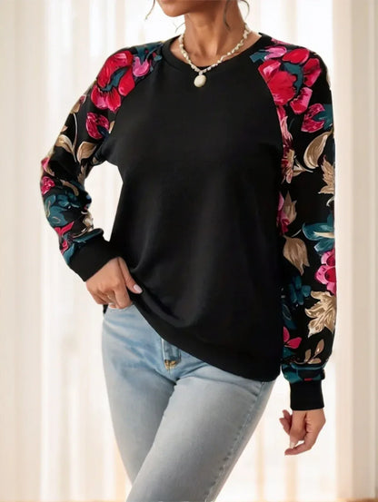 Ladies' Long-sleeved Flower-shaped Top - Gizmo Galaxy