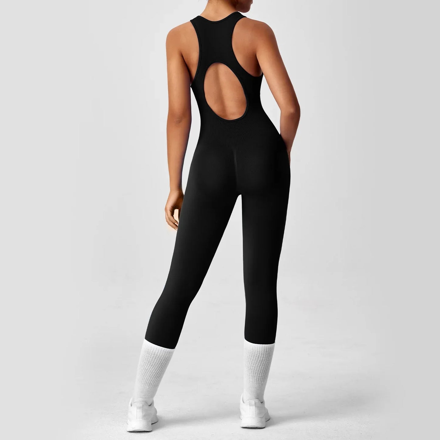 One-piece Yoga Pants Running Fitness Jumpsuit - Gizmo Galaxy