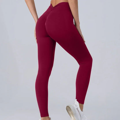 Peach Yoga Pants Hip-lift And Belly Shaping Skinny Slimming Sports Fitness - Gizmo Galaxy