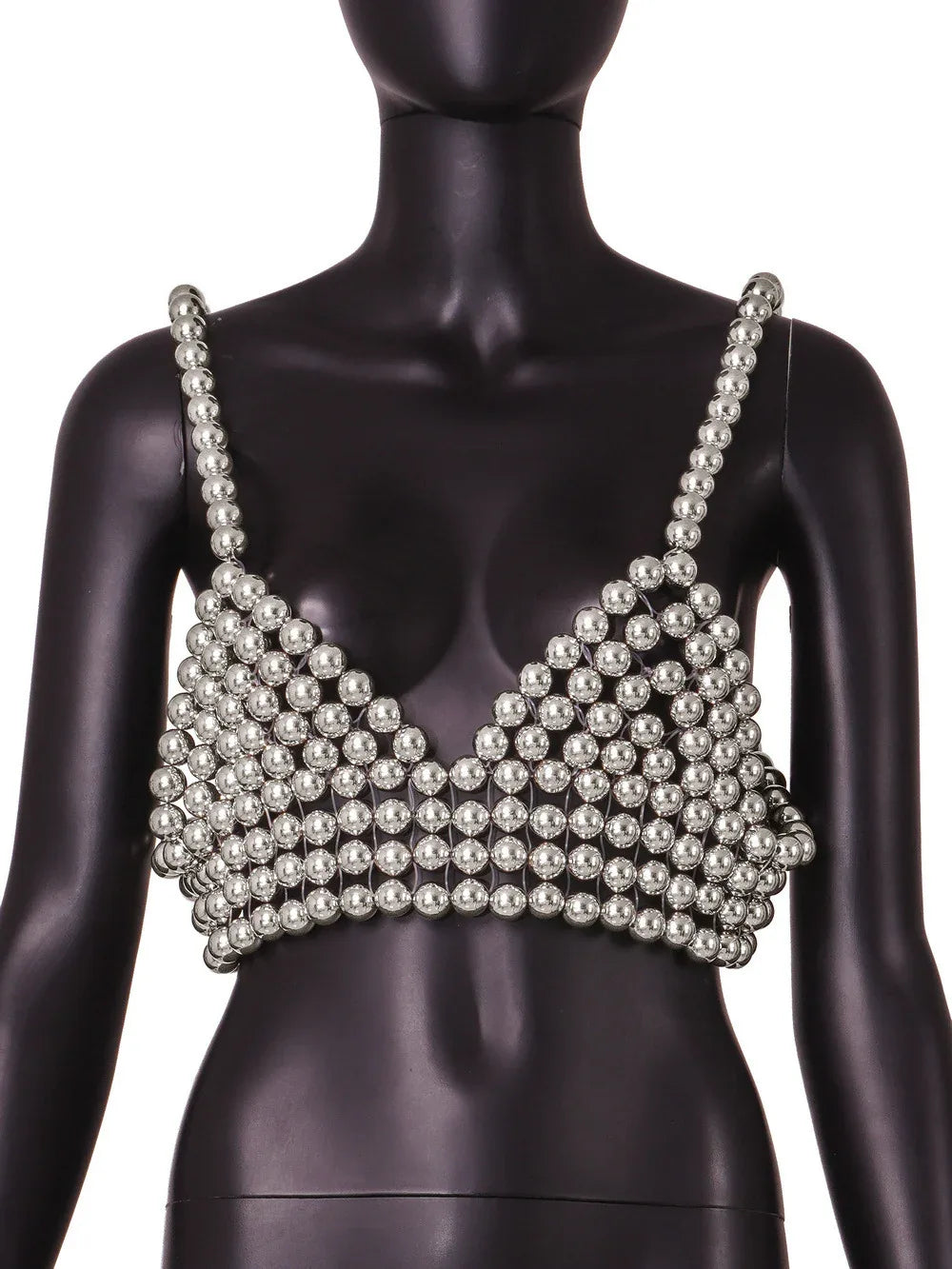 Sexy Fashion Pearl Suspender Vest - Gizmo Galaxy