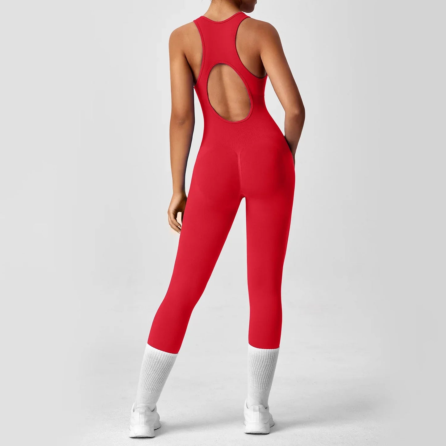 One-piece Yoga Pants Running Fitness Jumpsuit - Gizmo Galaxy