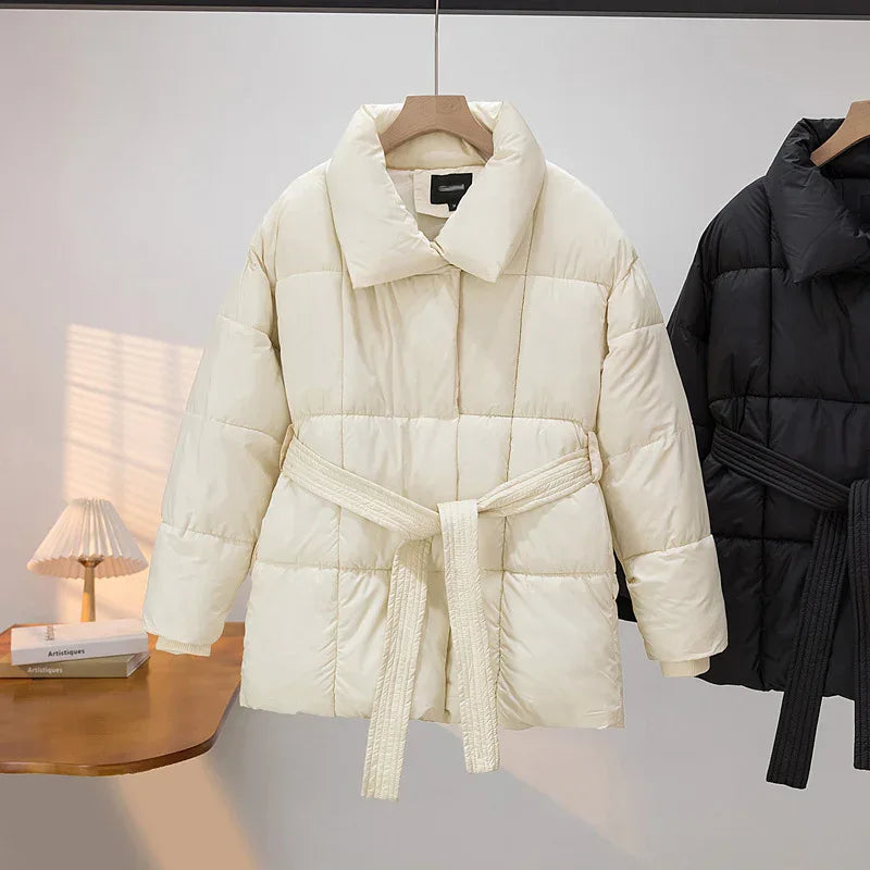 New Fashion Down Jacket Women's Mid-length - Gizmo Galaxy