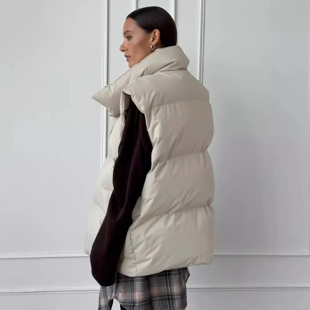 Cotton Vest Coat European And American Autumn And Winter - Gizmo Galaxy