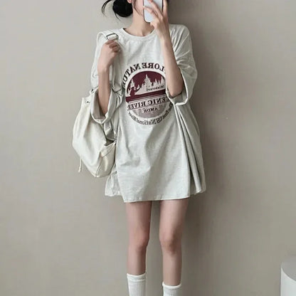 Women's Short-sleeved T-shirt Plus Size T-shirt - Gizmo Galaxy