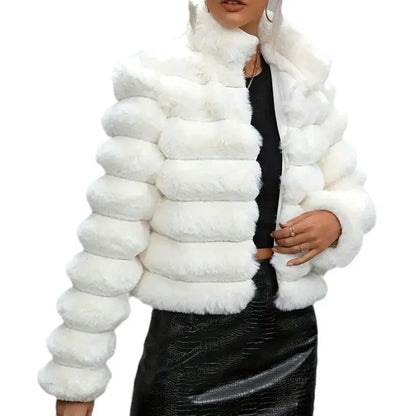 Autumn And Winter Imitation Fur Coat Short Women - Gizmo Galaxy