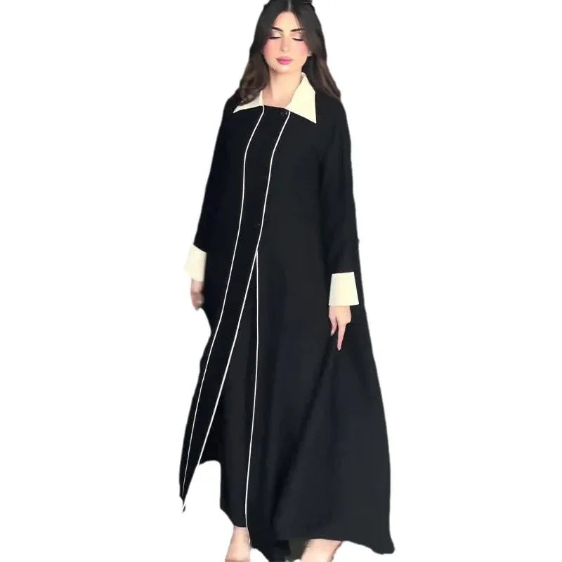 Women's Retro Biker's Mid-length Coat - Gizmo Galaxy