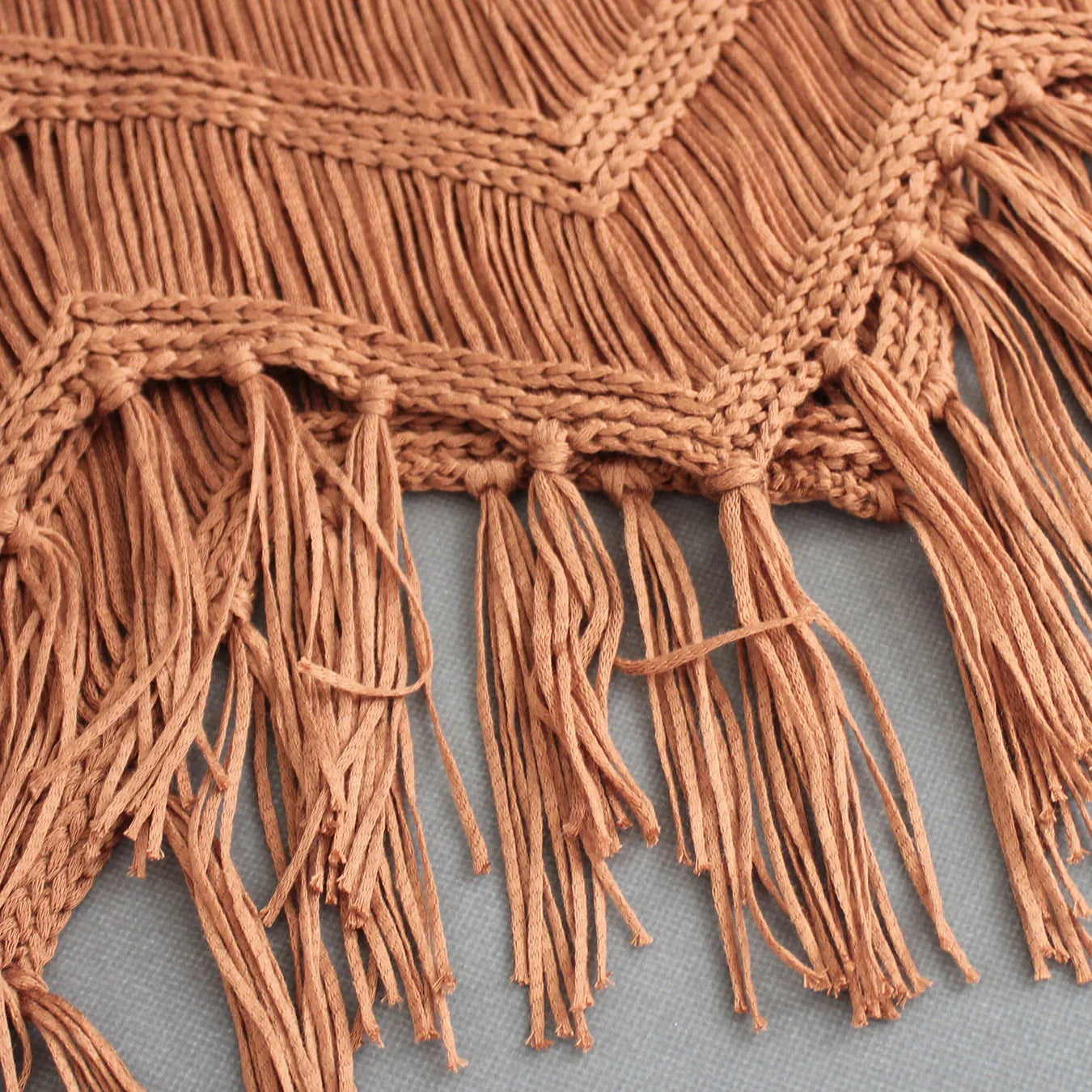 Women's Knitwear Tassel Pullover Hollow Out - Gizmo Galaxy