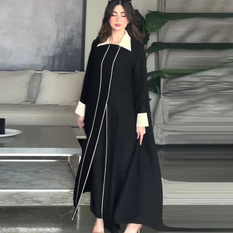 Women's Retro Biker's Mid-length Coat - Gizmo Galaxy