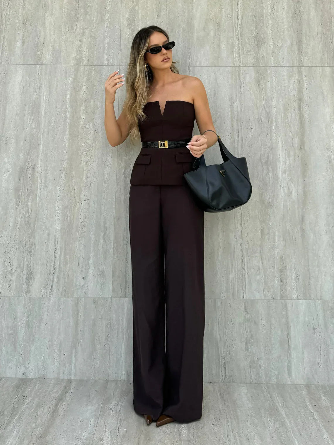 Solid Color Strapless Short Tube Top - Gizmo Galaxy