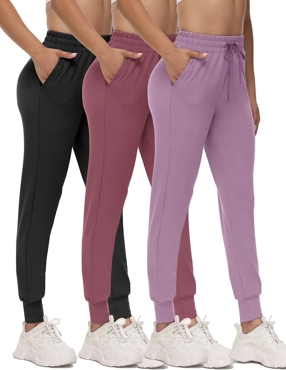 Women's High Waist Leisure Tappered Yoga Pants - Gizmo Galaxy