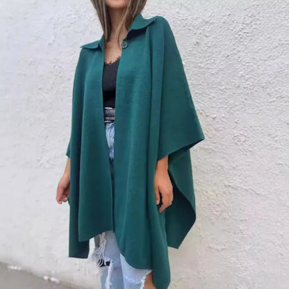 Women's Loose One Button Trench Coat - Gizmo Galaxy