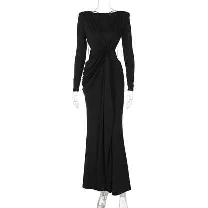 Women's Long Sleeve Slimming Dress - Gizmo Galaxy