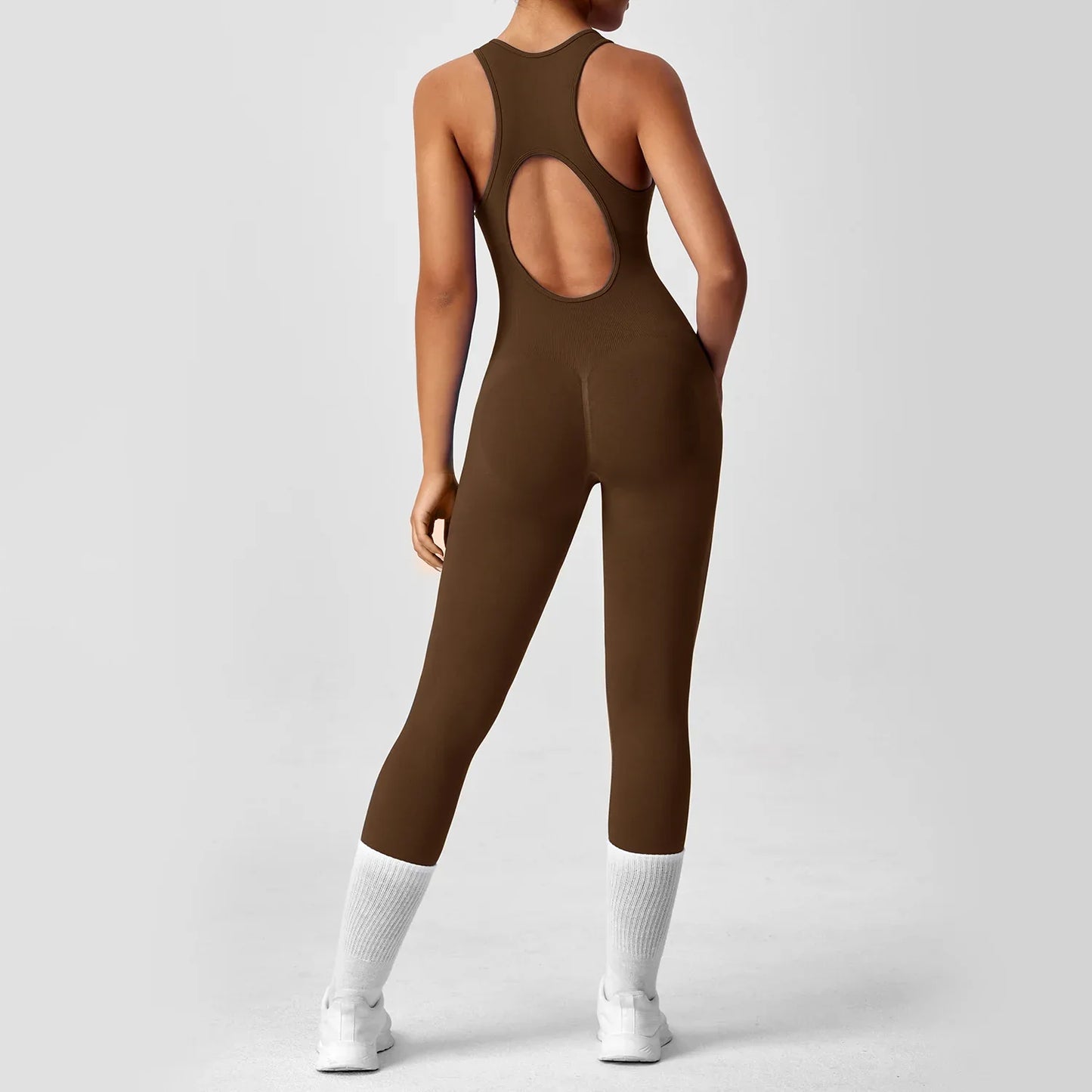 One-piece Yoga Pants Running Fitness Jumpsuit - Gizmo Galaxy