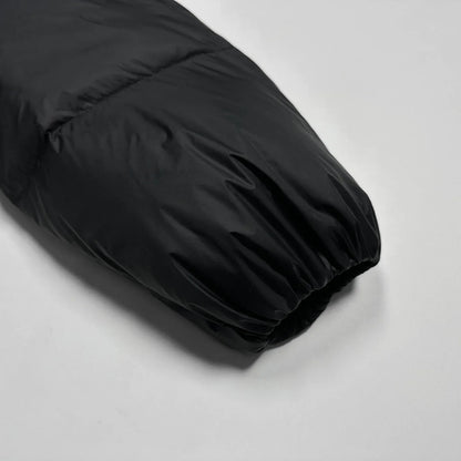 American Retro Simple Short Wide Heavy Industry Cotton Coat Jacket - Gizmo Galaxy