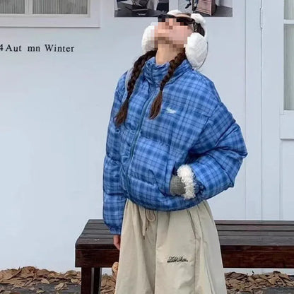 Winter New Dopamine Short Warm Down Cotton Jacket - Gizmo Galaxy
