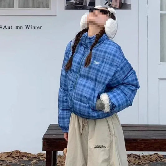 Winter New Dopamine Short Warm Down Cotton Jacket - Gizmo Galaxy