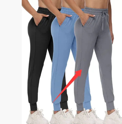 Women's High Waist Leisure Tappered Yoga Pants - Gizmo Galaxy
