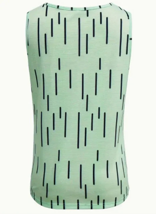Women's Sleeveless V-Neck Tank Top With Geometric Print - Gizmo Galaxy