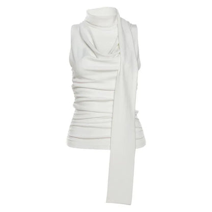 Slim Fit Slimming Swing Collar Design Blouse - Gizmo Galaxy