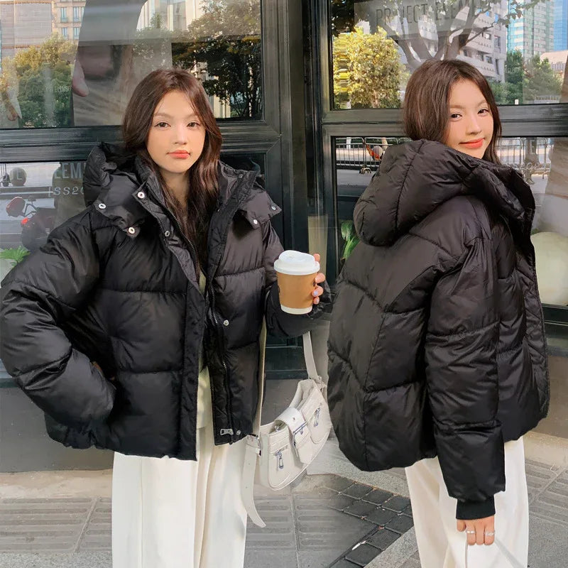 Fashion Casual Thickening Warm College Style Female - Gizmo Galaxy