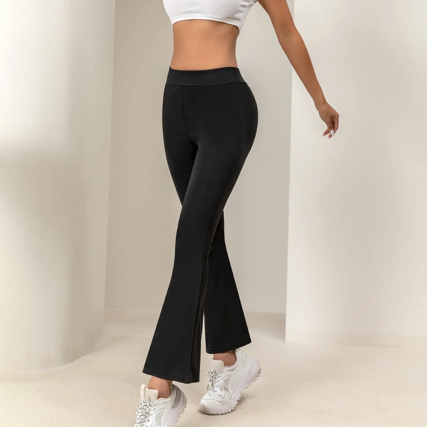Women's High Waist Hip Lift Yoga Pants Fleece-lined Casual - Gizmo Galaxy