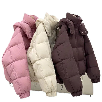 Fashionable Cotton Coat Women's Casual Jacket - Gizmo Galaxy