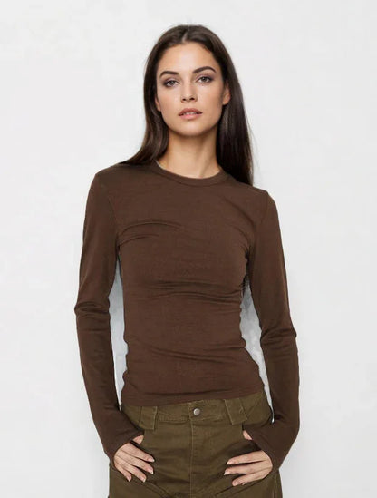 Shoulder Modal Stretch Tight Sports Long Sleeve - Gizmo Galaxy