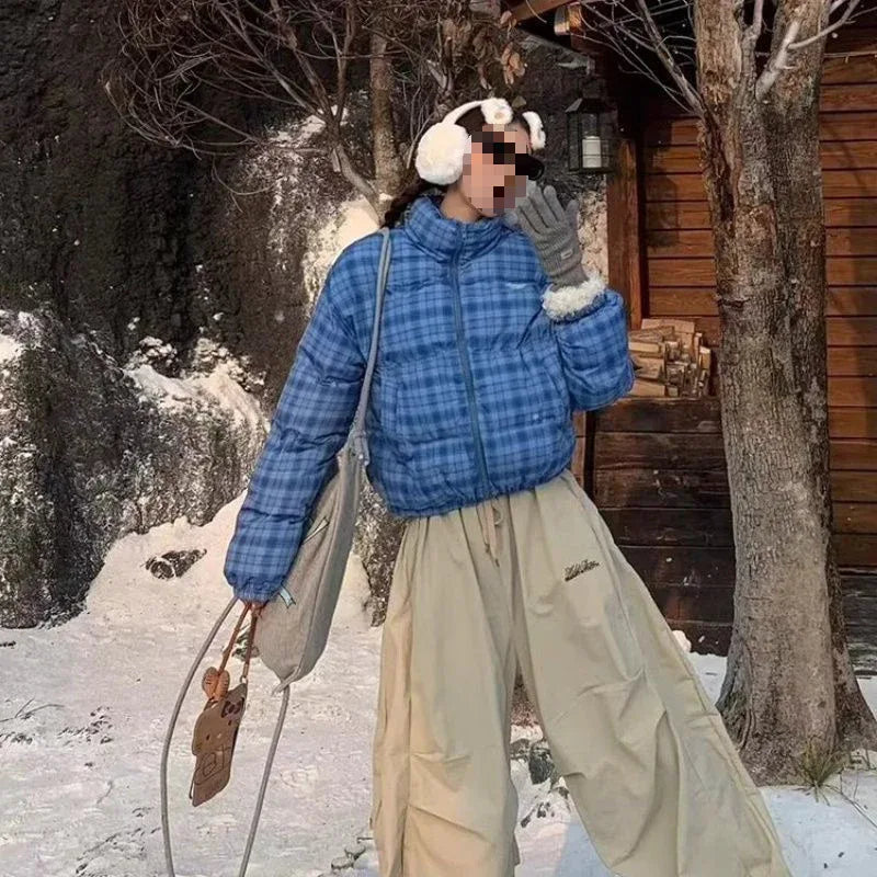 Winter New Dopamine Short Warm Down Cotton Jacket - Gizmo Galaxy