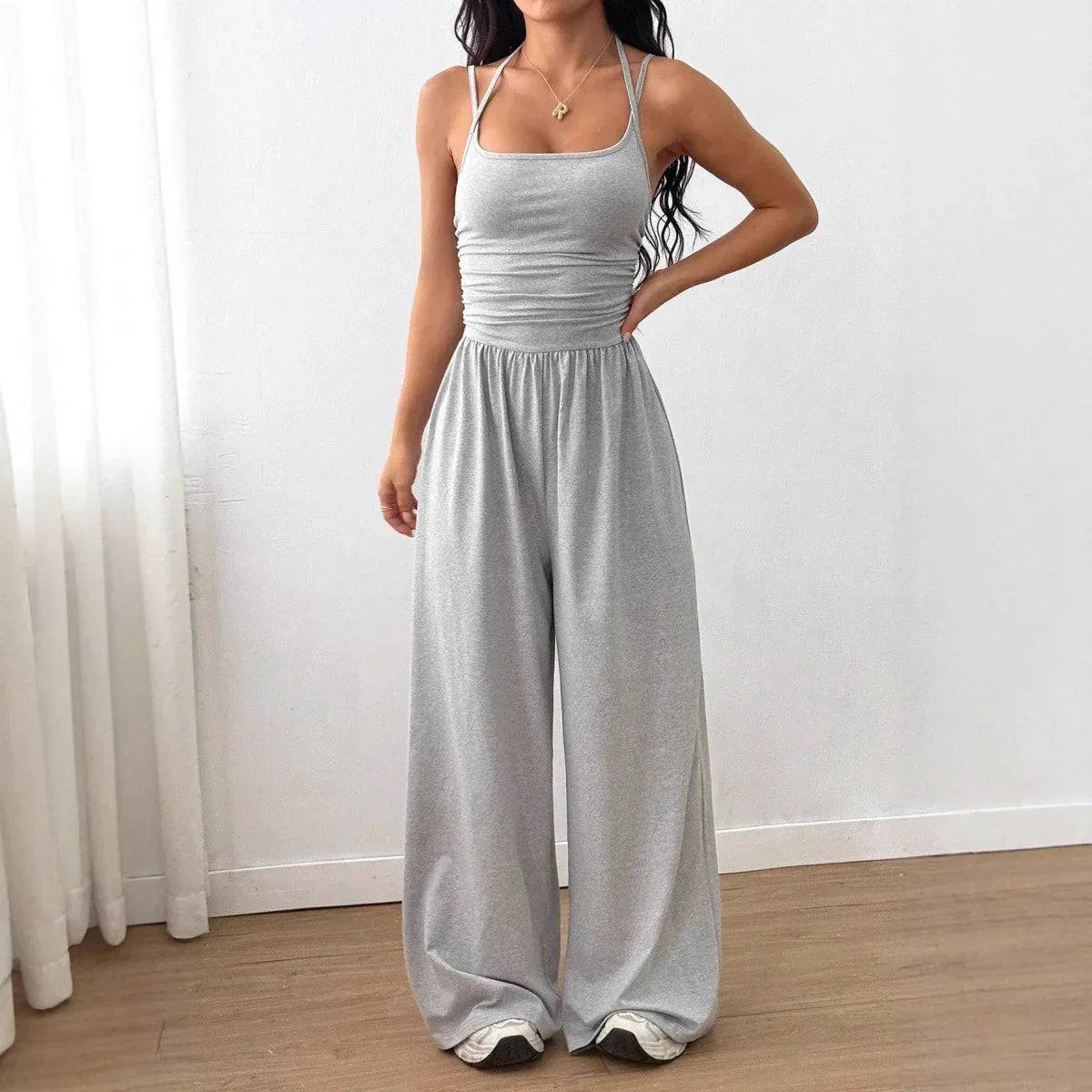 Casual And Comfortable Travel Vacation Daily Wear Spring And Autumn Jumpsuit - Gizmo Galaxy