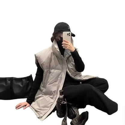 New Cotton Clothing Vest Vest Waistcoat Jacket - Gizmo Galaxy