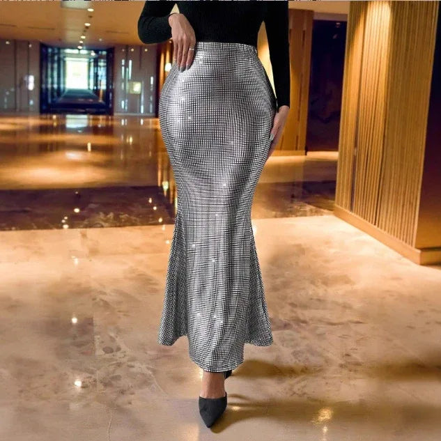 Gentle-style High-waisted Mermaid Skirt - Gizmo Galaxy