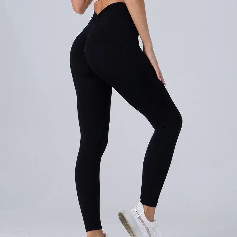Peach Yoga Pants Hip-lift And Belly Shaping Skinny Slimming Sports Fitness - Gizmo Galaxy