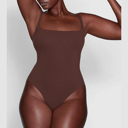 Double-layer High Elastic Fabric Belly Contracting Jumpsuit Sling Corset - Gizmo Galaxy