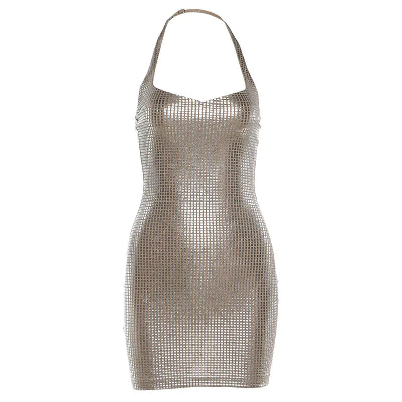 Autumn New Arrival Fashionable Halterneck Bodycon Wrap Dress For Women - Gizmo Galaxy
