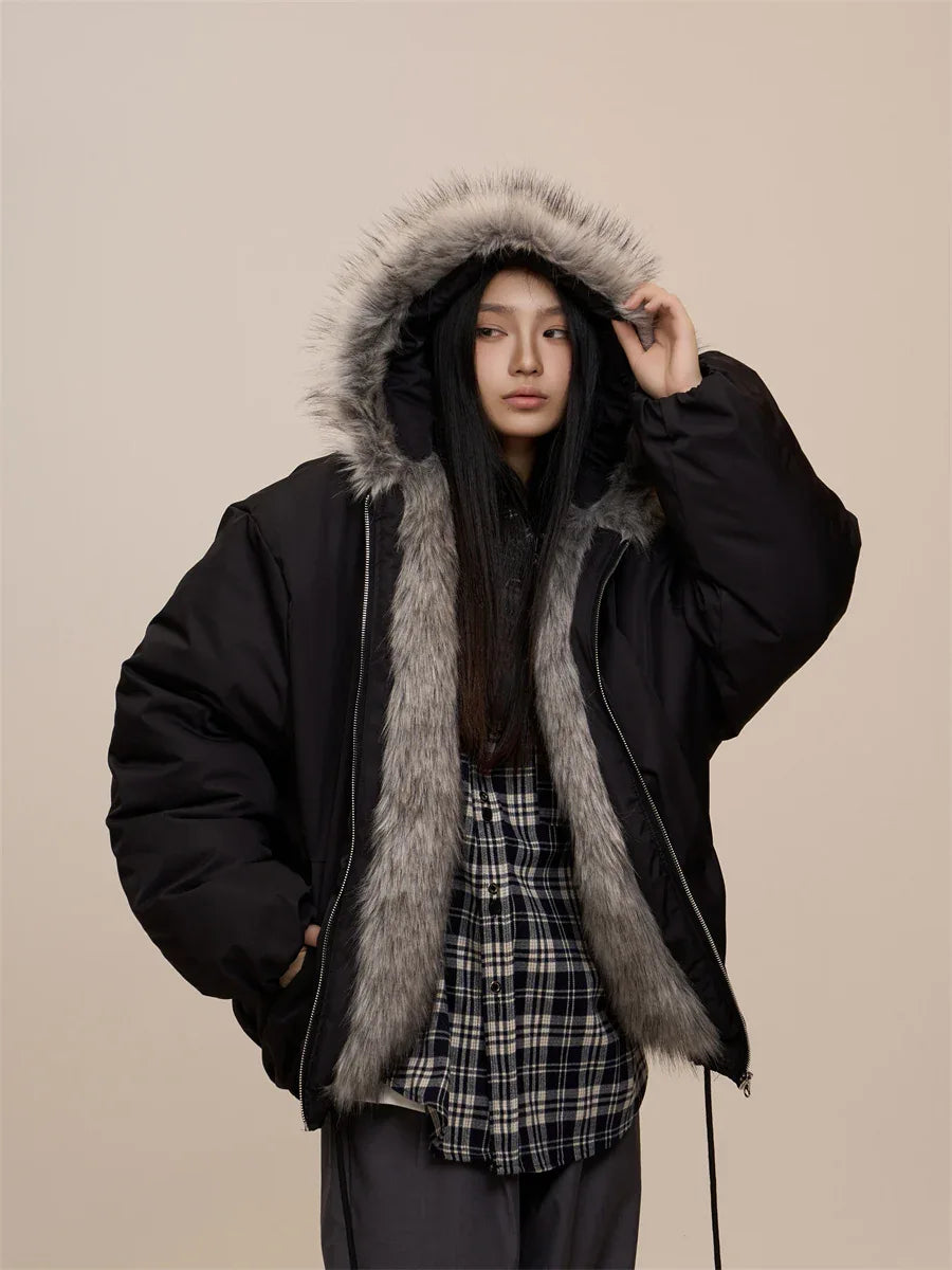 Cotton Coat Jacket Women's Warm - Gizmo Galaxy
