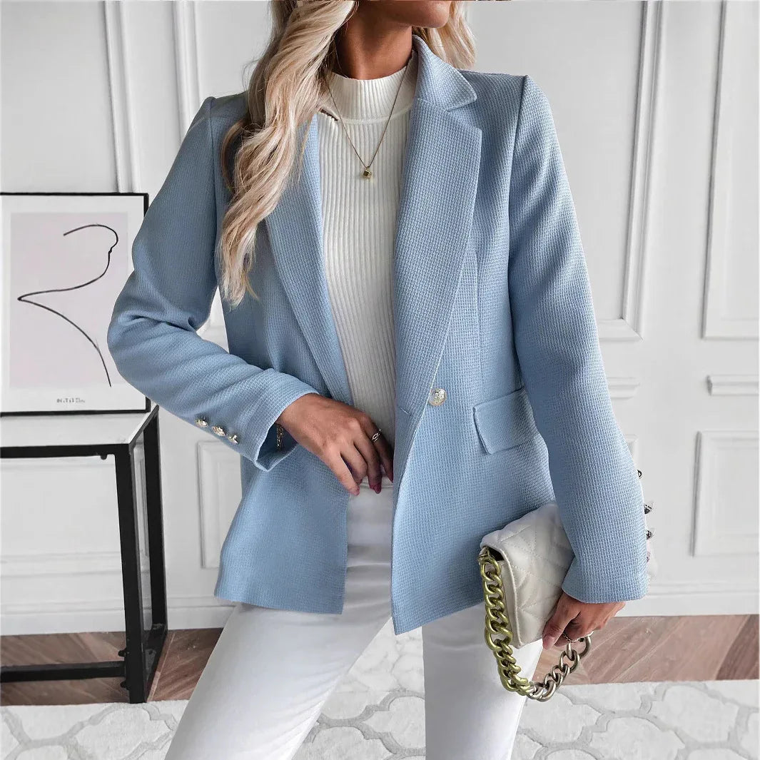 Spring And Autumn Elegant Socialite Top Casual - Gizmo Galaxy