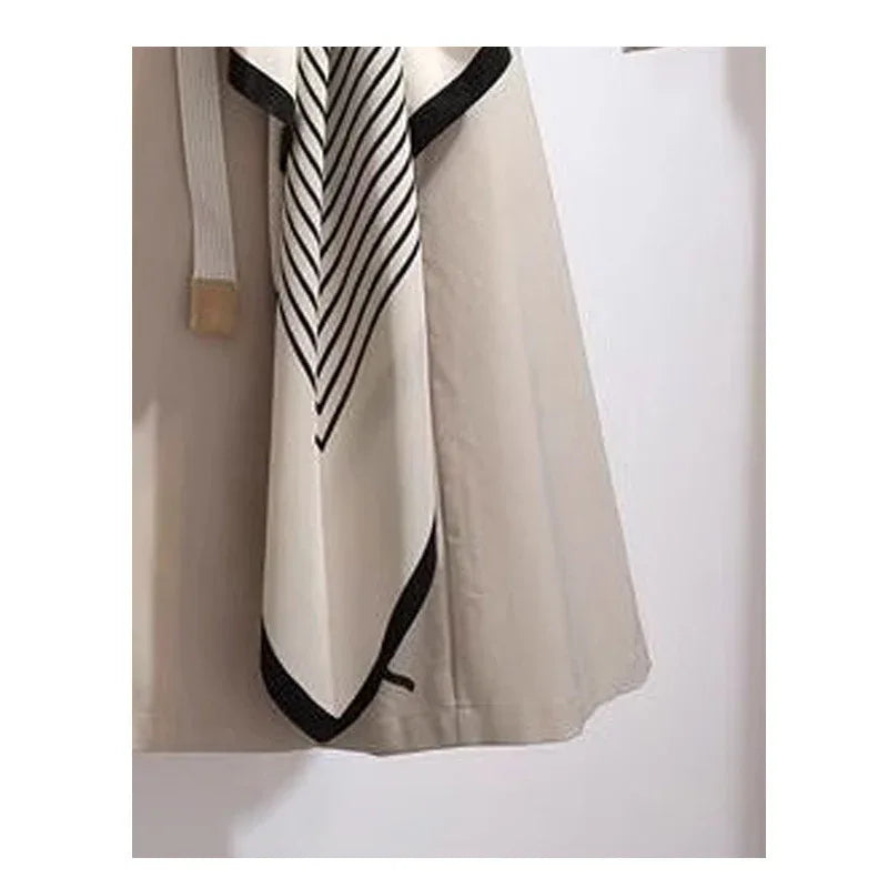 Large British Style Suit Collar Windbreaker - Gizmo Galaxy