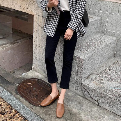 Light Business Slim-fit Straight Trousers - Gizmo Galaxy