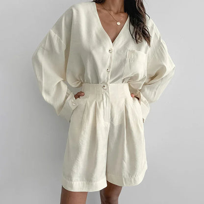 European And American-style Chic Casual Cardigan Set - Gizmo Galaxy