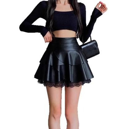 High-waisted, Figure-flattering, Fashionable Plus-size Skirt - Gizmo Galaxy